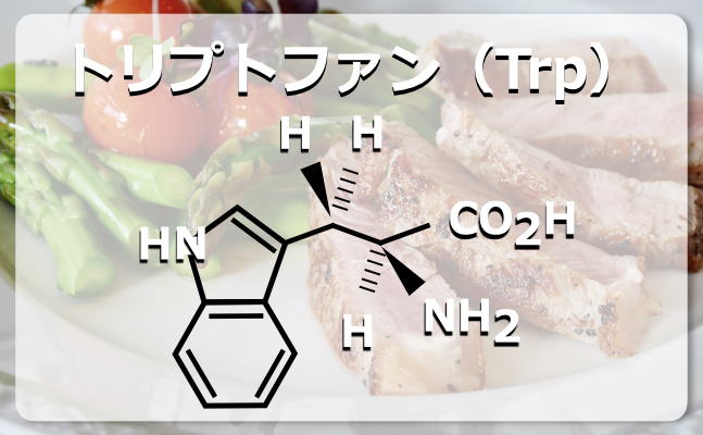 トリプトファンの構造式