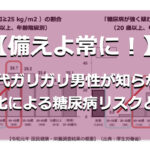 備えよ常に！30代ガリガリ男性が知らない老化による糖尿病リスクとは